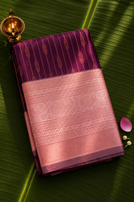 Vairaoosi saree Wine