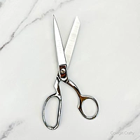 Premium Quality Knife-Edge Dressmaker Shears by Gingher 8in All Metal #220520-1102