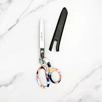 Knife-Edge Dressmaker Shears by Gingher, Limited Edition Designer Series Rynn 8in #220522