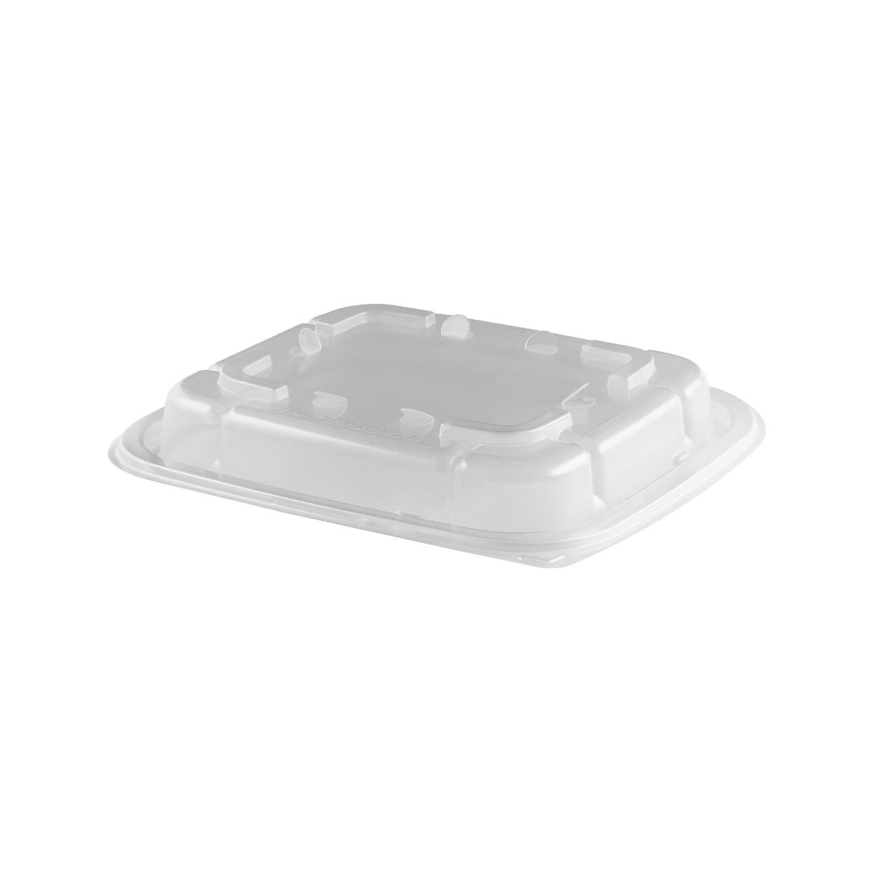 Anchor Packaging Clear Anti Fog Lid Microwavable 7" x 6" Crisp Food Technology 400 / cs