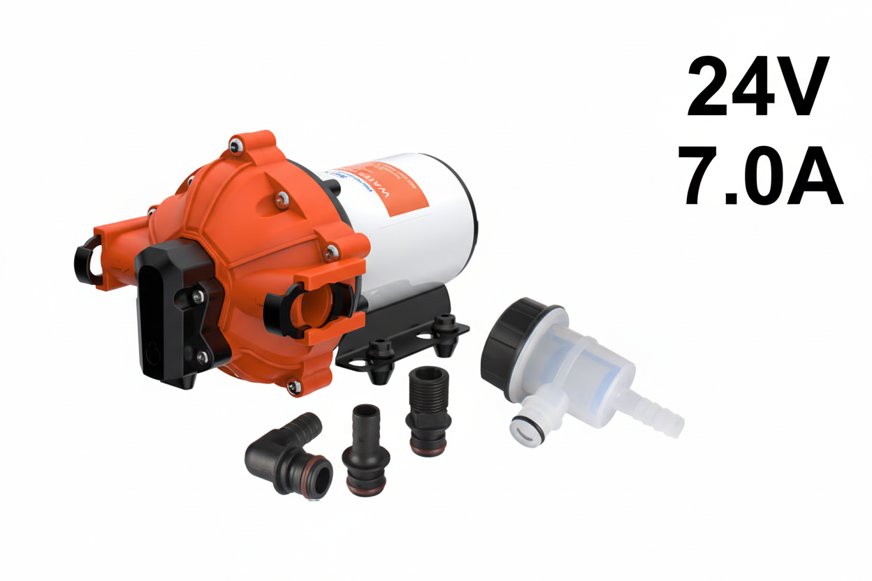 Seaflo 12V/24V Fresh Water Pump - 5.0 GPM 70 PSI Diaphragm Pump