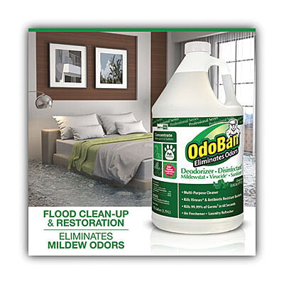OdoBan Concentrated Odor Eliminator, Eucalyptus, 1 gal Bottle OdoBan Concentrated Odor Eliminator, Eucalyptus, 1 gal Bottle