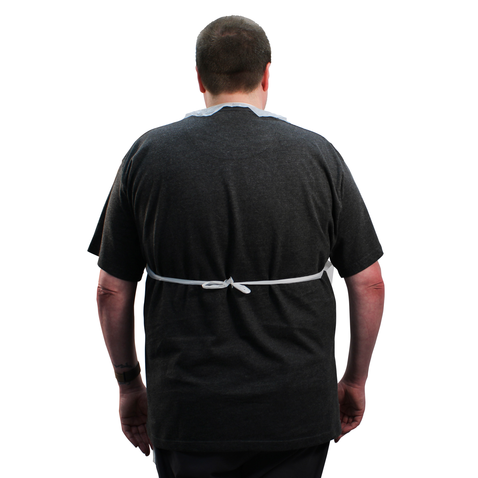 Empress 24" x 42" Polyethylene Apron 13 Microns / 0.511 mil 10 / 100 cs