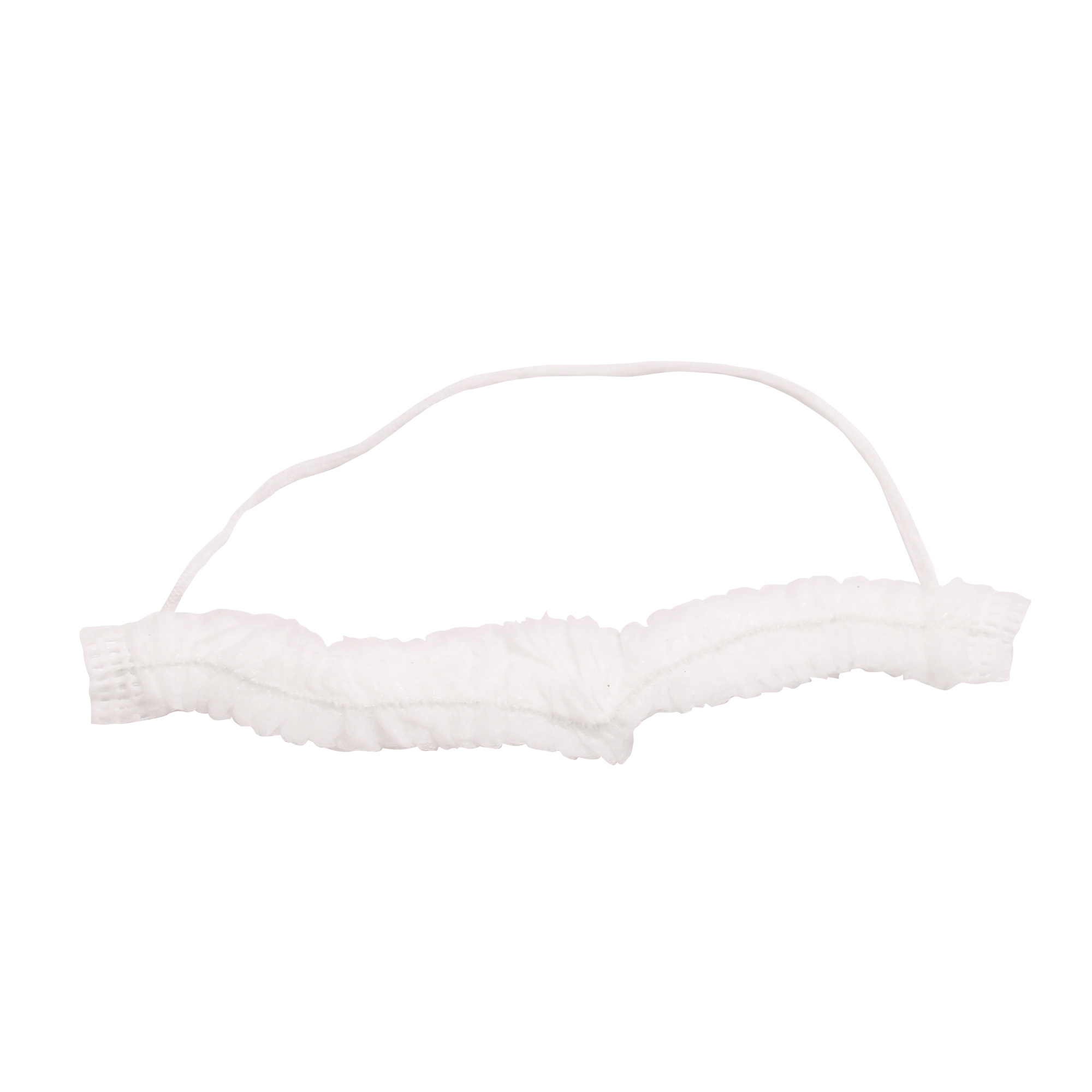 Empress Beard Covers White , Polypropylene 10 / 100 cs