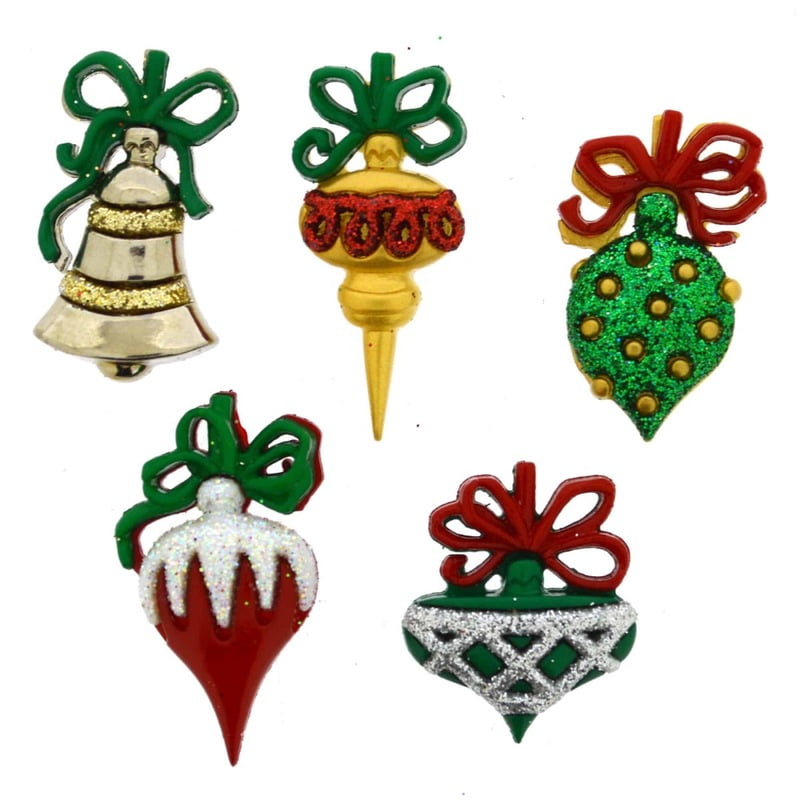 Bottoni Dress it Up - Christmas Ornaments Bottoni Dress it Up - Christmas Ornaments