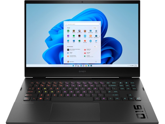 HP OMEN Gaming Laptop 16-k0033dx, Intel Core i9 12900H, 16GB DDR5 4800, 1TB PCIe Gen4 NVMe M.2 SSD, NVIDIA GeForce RTX 3060 6GB GDDR6 Graphics