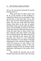 The Problem of Life and Death The Problem of Life and Death