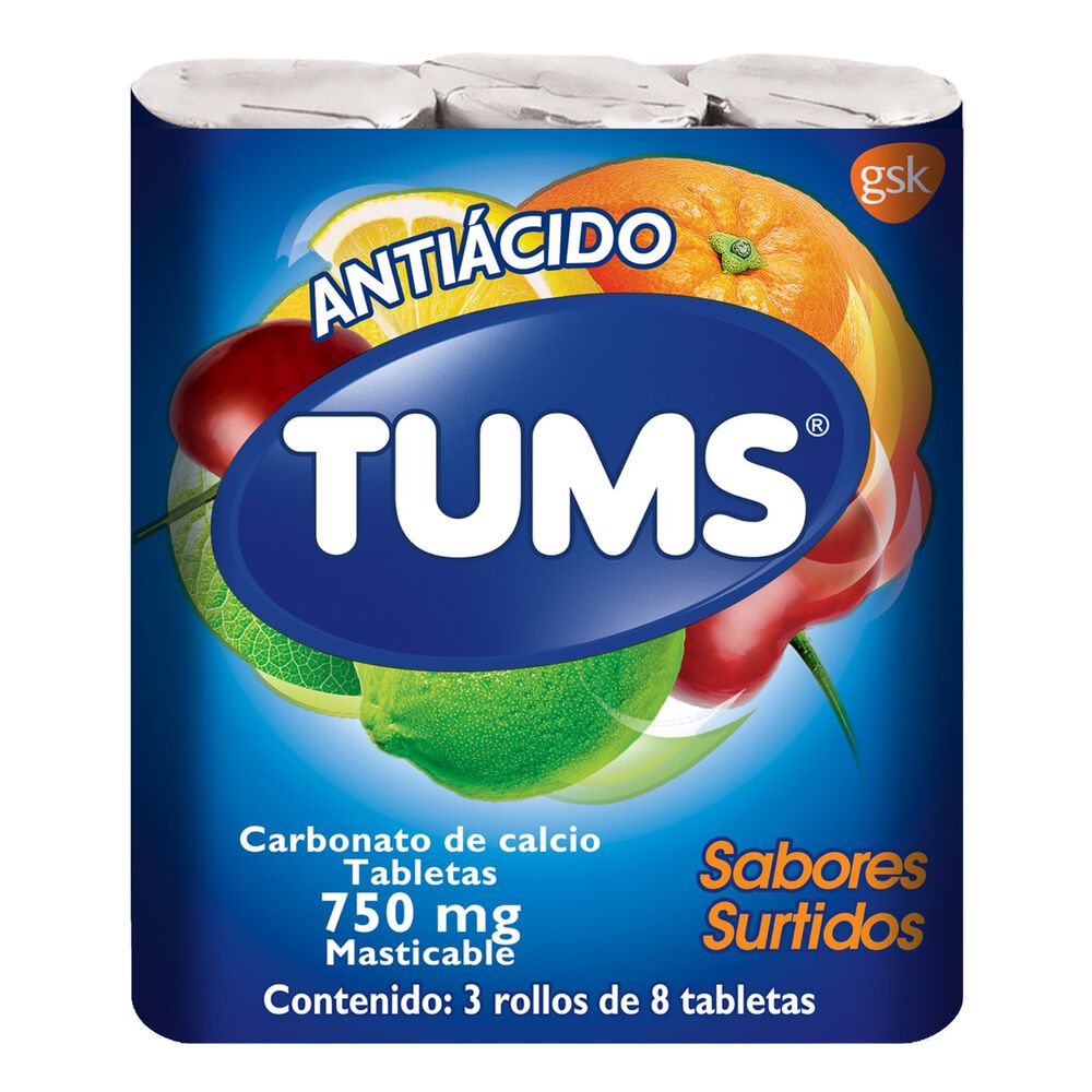 Tums tabs masticables