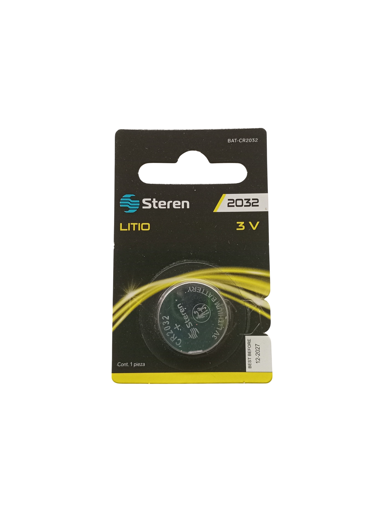 BATERIA DE LITIO 3V CR2032 STEREN