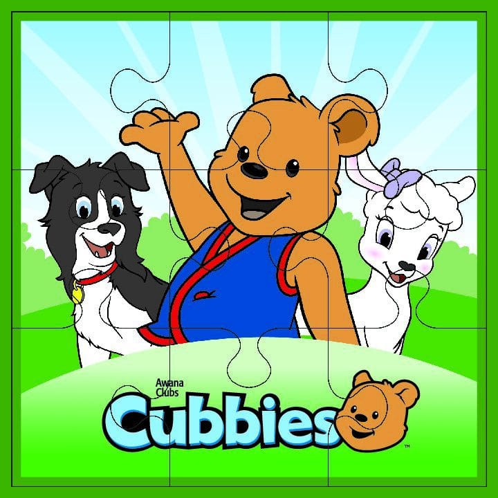 Cubbies Puzzle Magnet