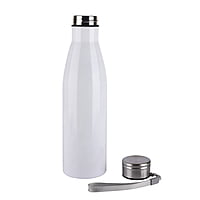 750ml White Stainless Steel Sipper Bottle