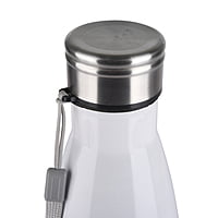750ml White Stainless Steel Sipper Bottle