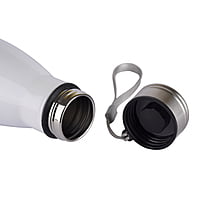 750ml White Stainless Steel Sipper Bottle