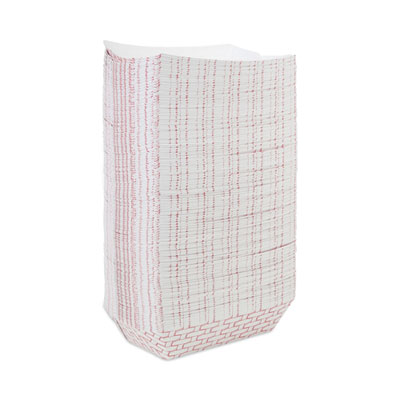 Empress 5lb Red Plaid Food Tray PFAS Free 500 / cs