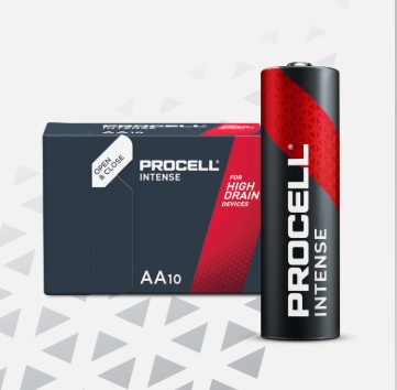 Procell Intense Alkaline Batteries AA, 1.5V 6 / 24 CS
