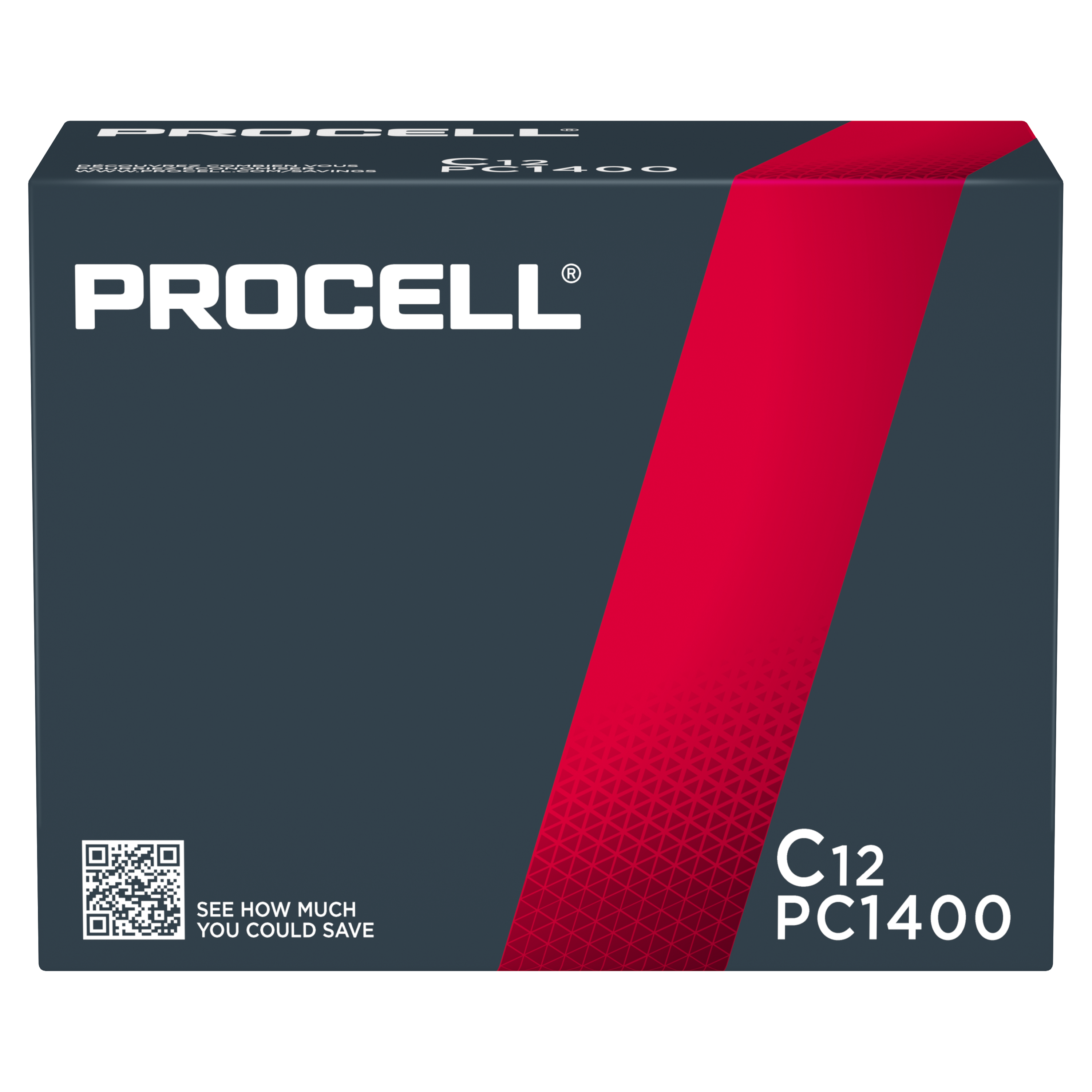 Procell Constant Alkaline Batteries C, 1.5V 6 / 12 CS