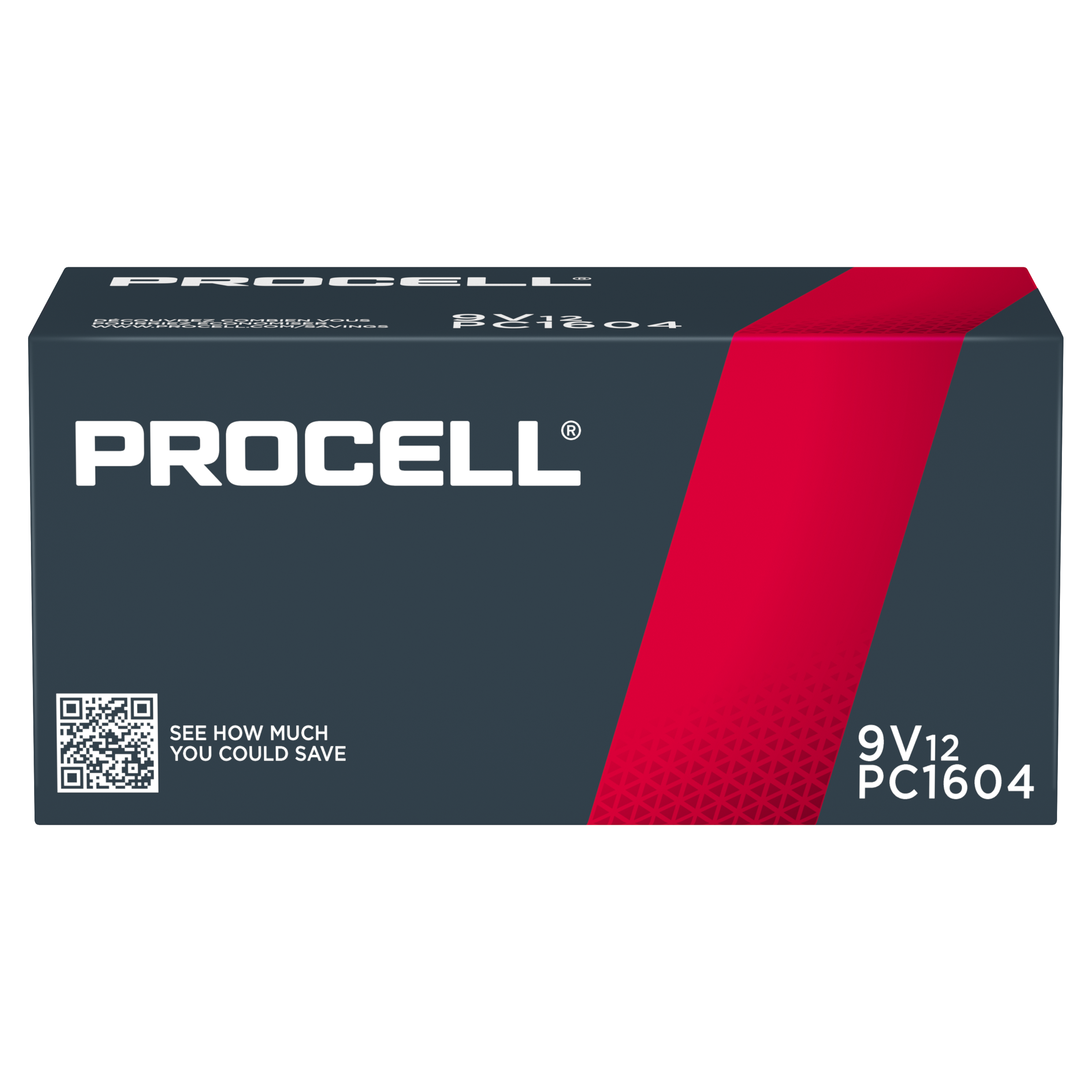 Procell Constant Alkaline Batteries 9V 6 / 12 CS