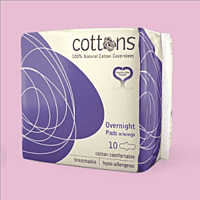 Cottons Organic Overnight 10S