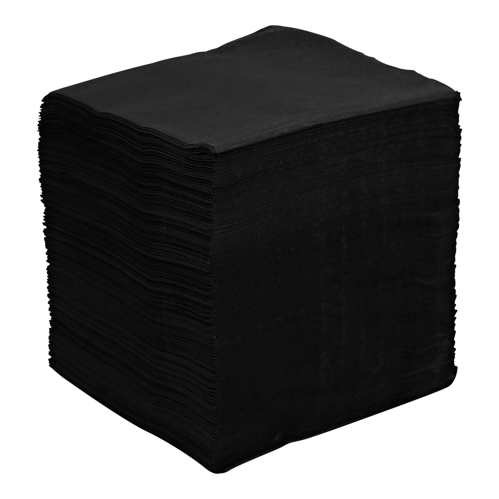 BEV NAPKINS 250 CASE 9X9 BLK