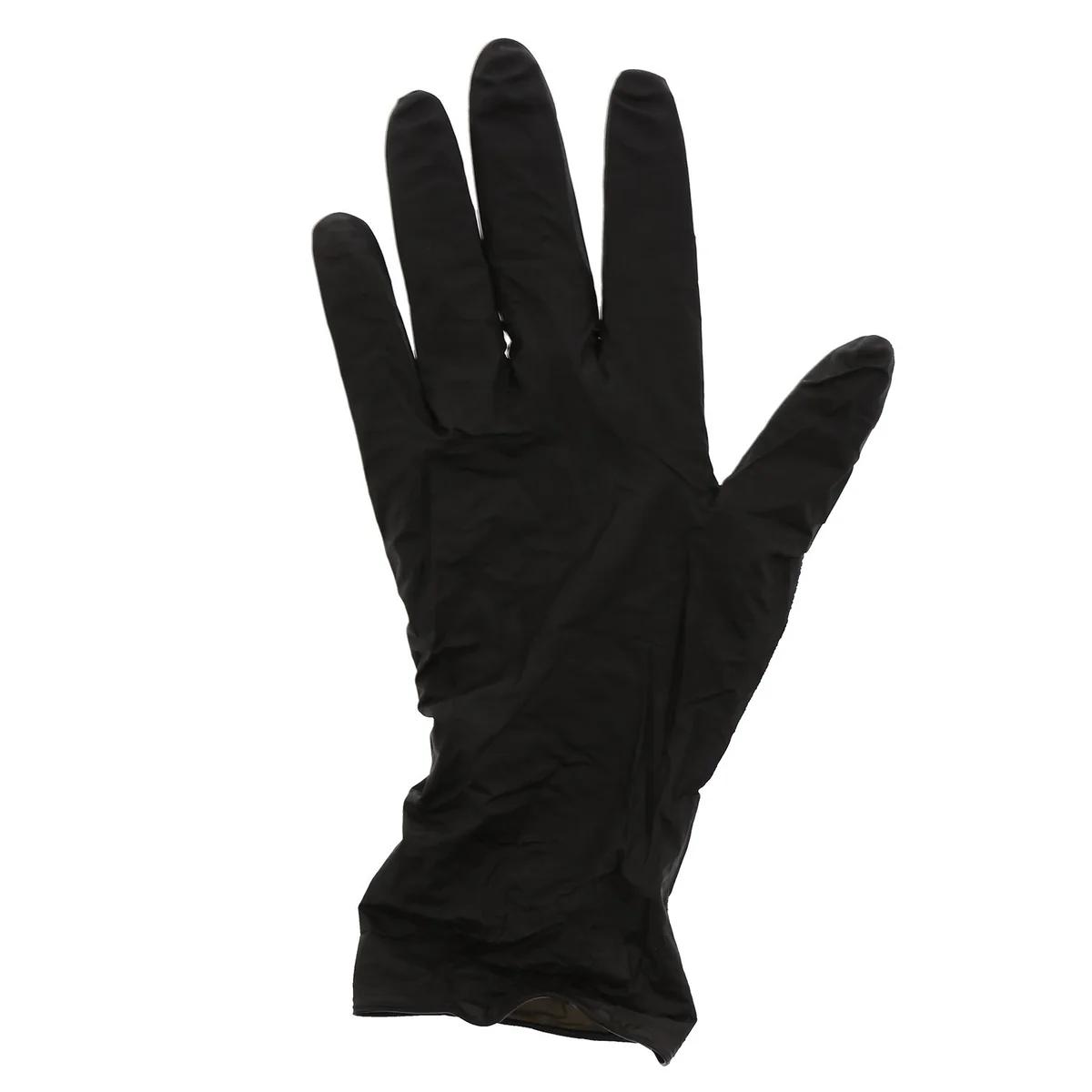AmerCareRoyal Glove Black Widow Nitrle PF Exam X-Large 10 / 100 cs