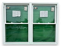 Advanced Vinyl Twin Double Hung Window (76 x 57)