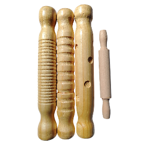 BOLILLO RODILLO MADERA 22CMS P/ AMASAR #50829