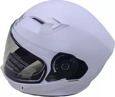 STEELBIRD SBA-21 RAPTOR WHITE C/V (L)