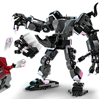 LEGO Marvel 76276 Venom Mech Armor vs. Miles Morales