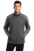 J718 CHAMARRA CABALLERO PORT AUTHORITY ACTIVE COLORBLOCK SOFT SHELL