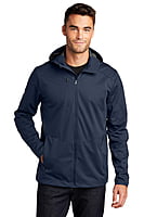 J719 CHAMARRA CON CAPUCHA CABALLERO PORT AUTHORITY ACTIVE SOFT SHELL 