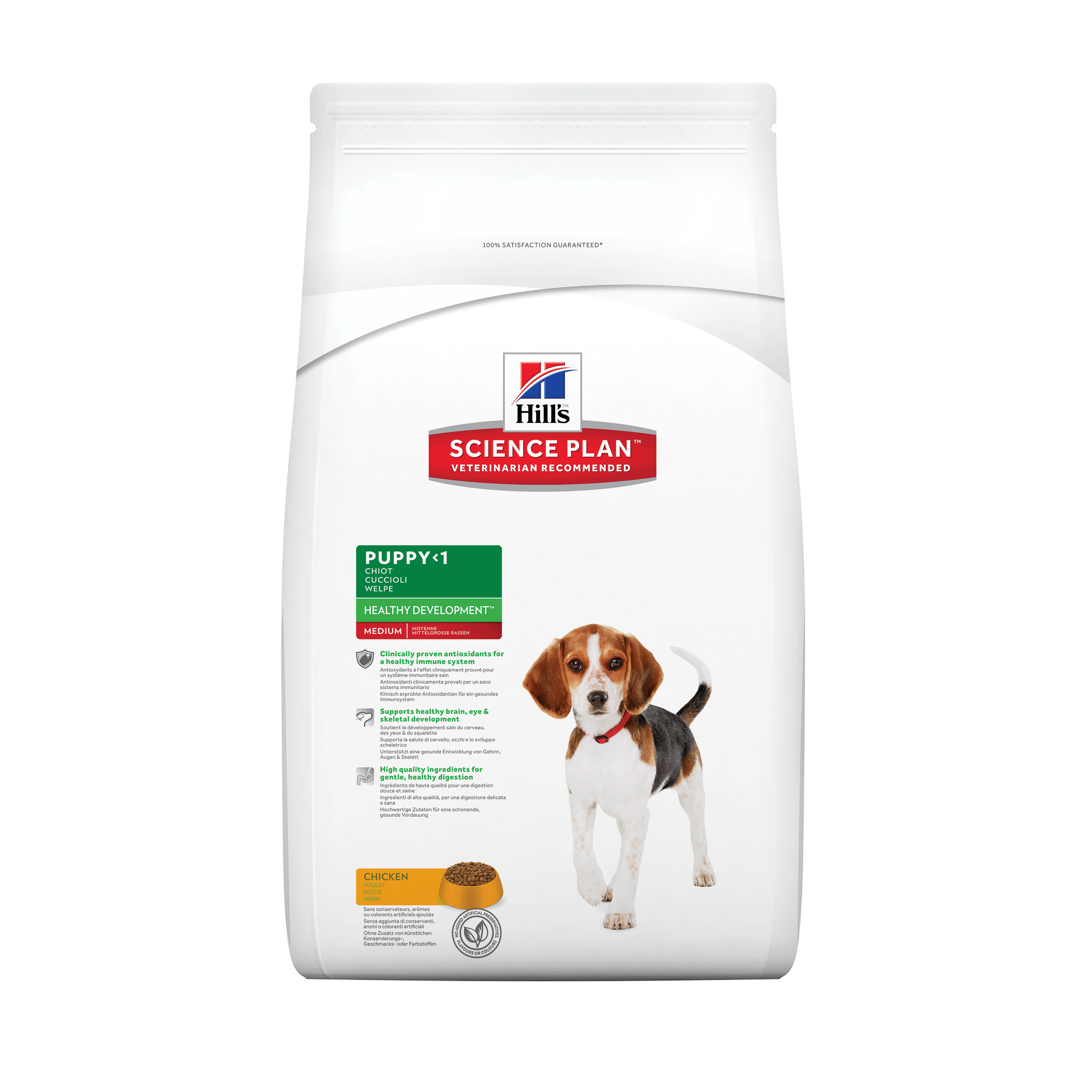 Hills Science Plan Puppy Healthy Development Medium w/Chicken 3kg Hills Science Plan Puppy Healthy Development Medium w/Chicken 3kg
