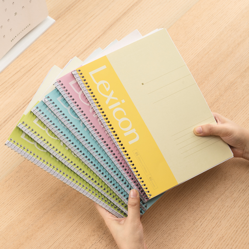 DELI 7693 SPIRALNOTE BOOK LEXICON B5