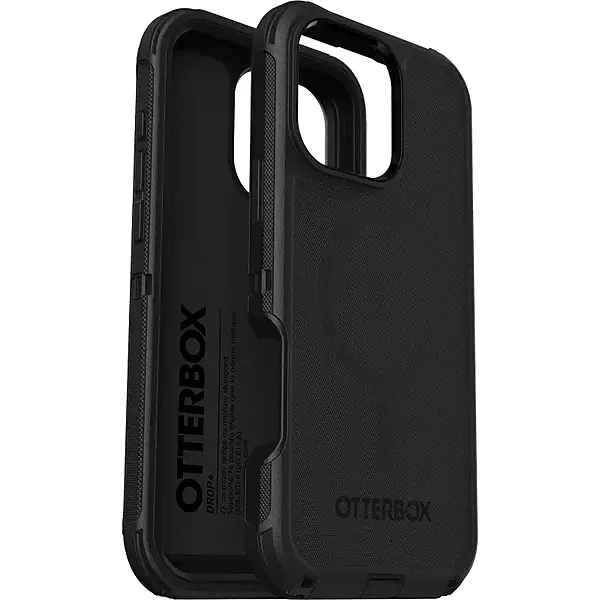 OtterBox Defender MagSafe Case suits iPhone 16 Pro Max - Black