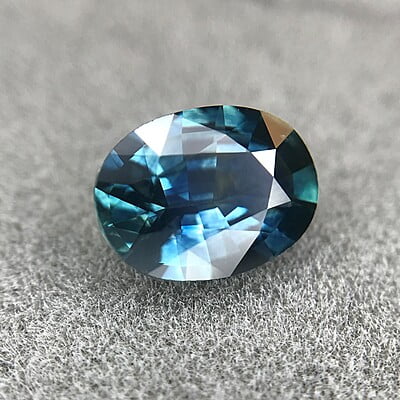 0.87ct Oval Mixed Cut Sapphire 0.87ct Oval Mixed Cut Sapphire