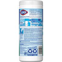 Clorox® Premoistened Surface Disinfectant Cleaner Wipes Bleach-Free Fresh Scent 35 Count Canister