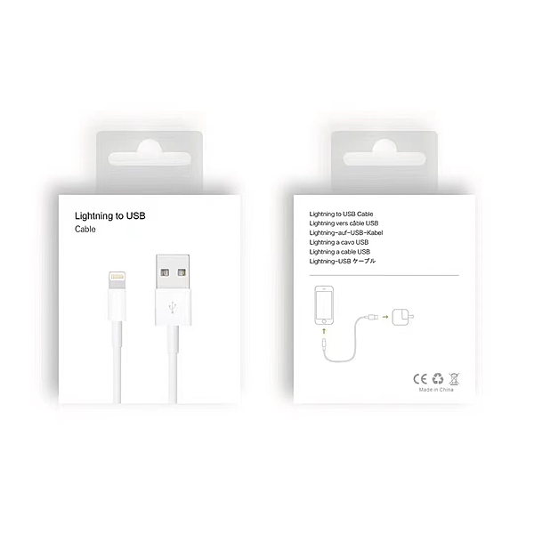 Lightning to USB Cable – Fast Charging & Data Transfer for iPhone, iPad, iPod