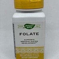 Natures Way Folate Capsules 100S