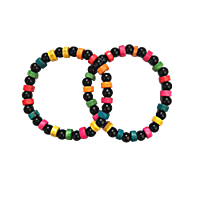 Multicolour Beads Bangle set for Kids