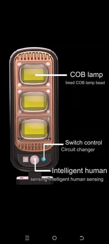 SOAR BODY INDUCTION LIGHT WITH REMOTE CONTROL