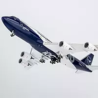 Lufthansa 747-8i D-ABYN (100 Years Anniversary, Luxurious packaging with stand)
