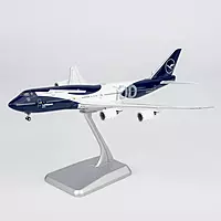 Lufthansa 747-8i D-ABYN (100 Years Anniversary, Luxurious packaging with stand)
