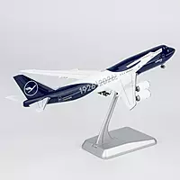 Lufthansa 747-8i D-ABYN (100 Years Anniversary, Luxurious packaging with stand)