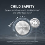 Duracell Procell 2032 Lithium Coin 2" x 1" x 1" Strip Pack 200 / cs