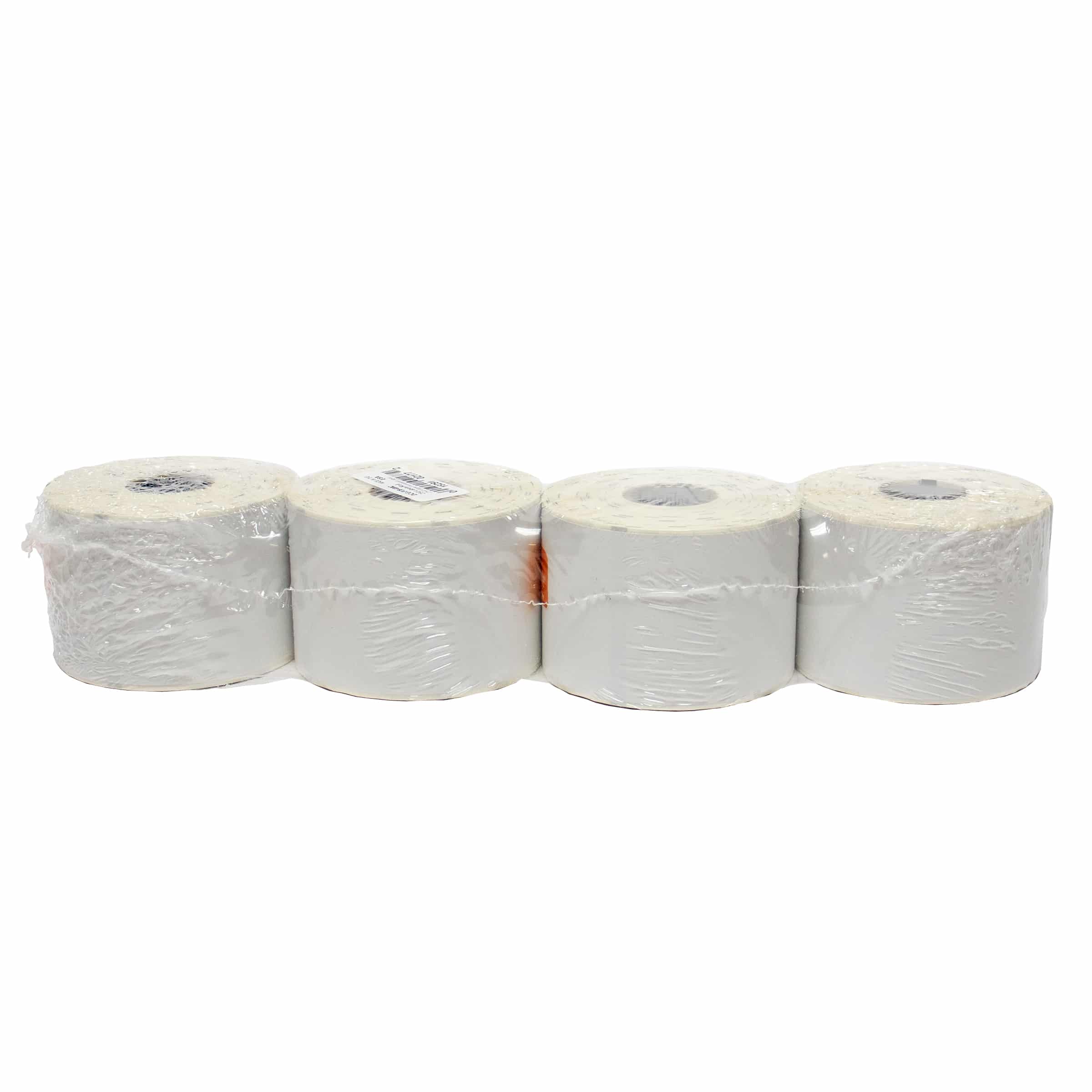 National Checking Permanent Blank Labels 2" x 8" White, Data Code Genie 6 packs of 4 / 150 cs