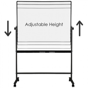 DELI E7882 4x3FT MOBILE WHITEBOARD STAND