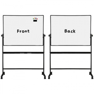 DELI E7882 4x3FT MOBILE WHITEBOARD STAND