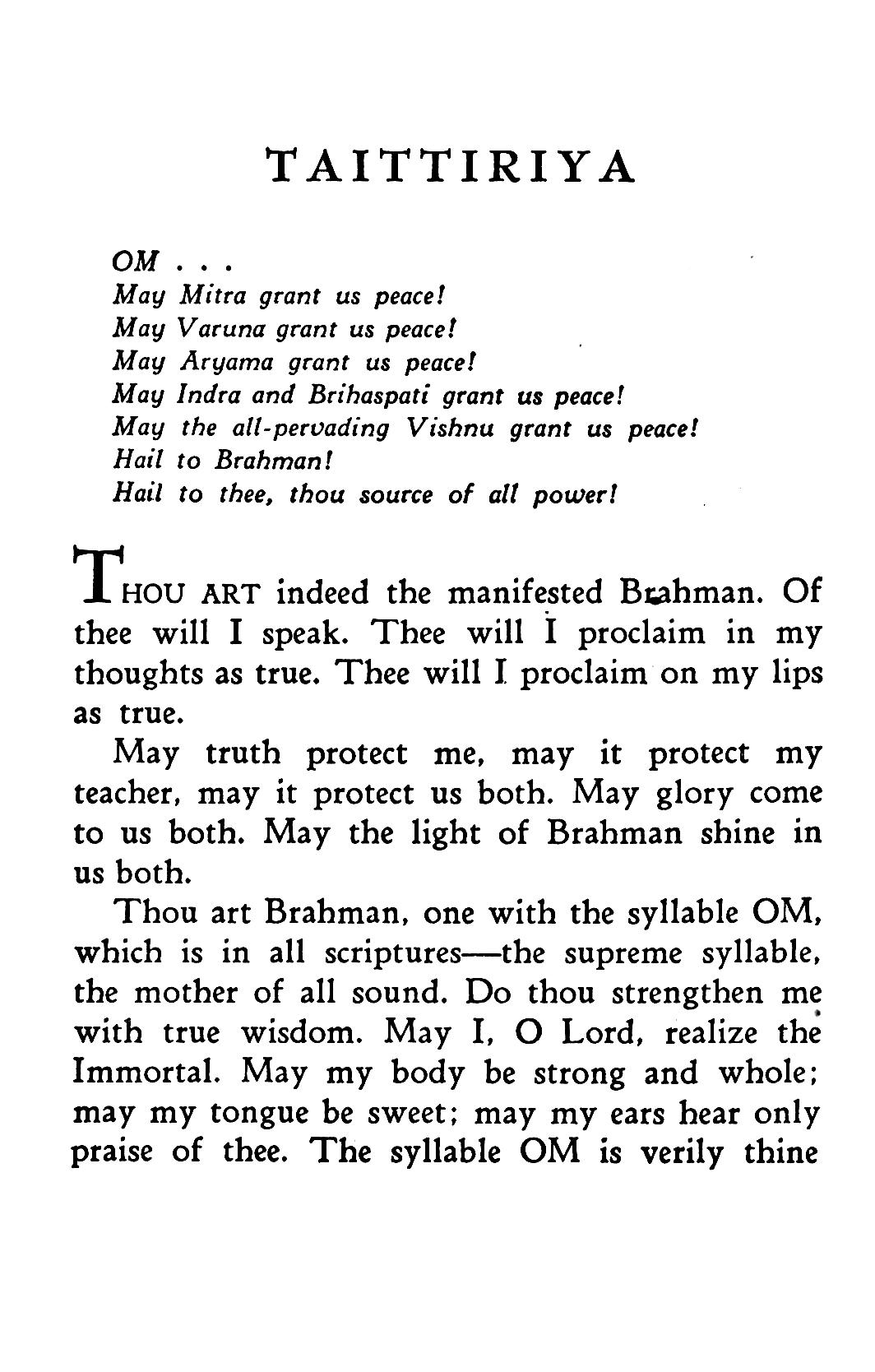 The Upanishads The Upanishads