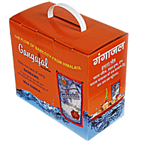 Gangajal 100% Pure Natural (10x200ml Pouches) for Pooja/Hawan/Gifting