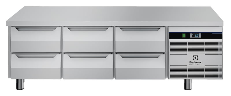 790525 6x1/2-DRAWER REFRIGERATED CHEF BASE -2;+8°C