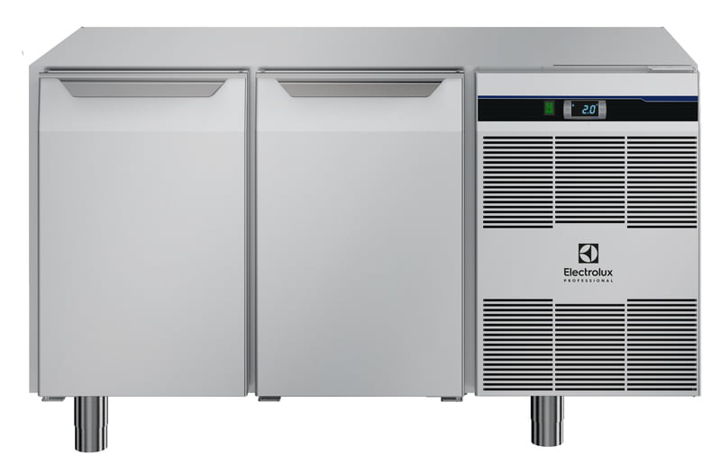 790553 2-DOOR REFRIGERATED COUNTER NO TOP A304 600x400 R290